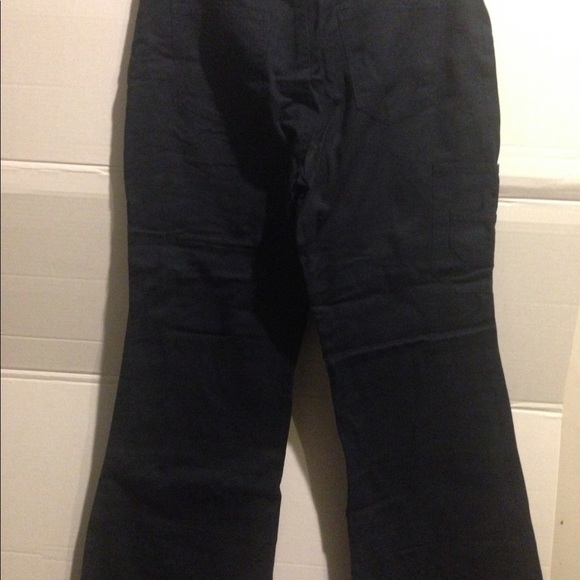 Navy Blue Junior Pants flare-100% Cotton! - Picture 7 of 7
